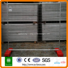 ISO9001 clôture temporaire galvanisée à chaud
